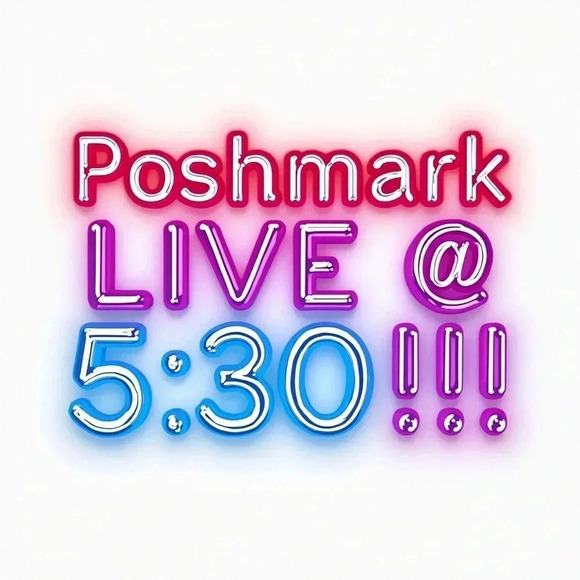 Poshmark Neon Sign - Picture 1 of 1